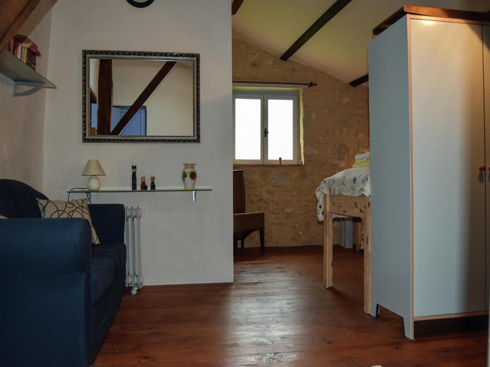 Snug Cottage In Saint Eutrope De Born With Pool Buitenkant foto