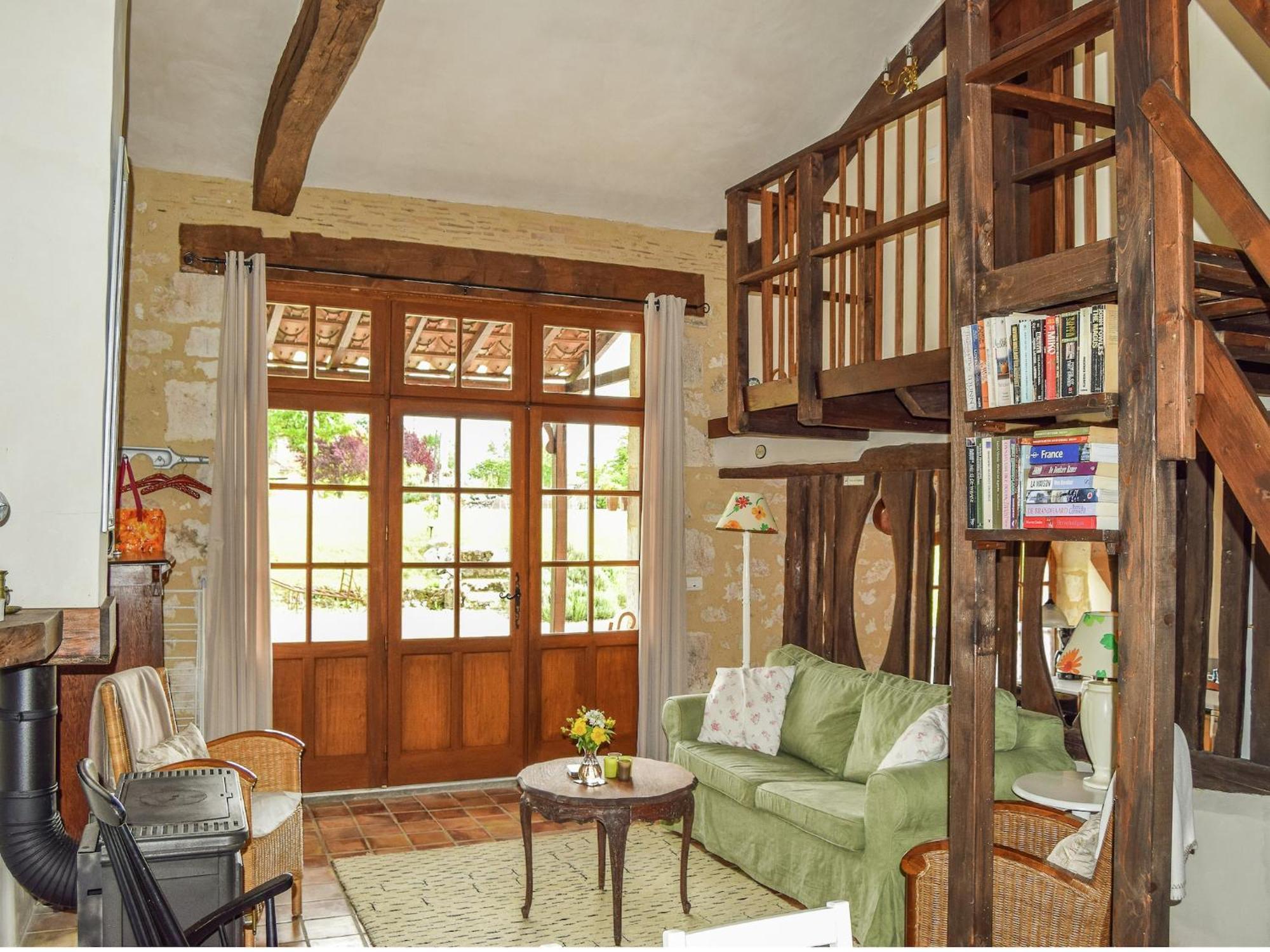 Snug Cottage In Saint Eutrope De Born With Pool Buitenkant foto