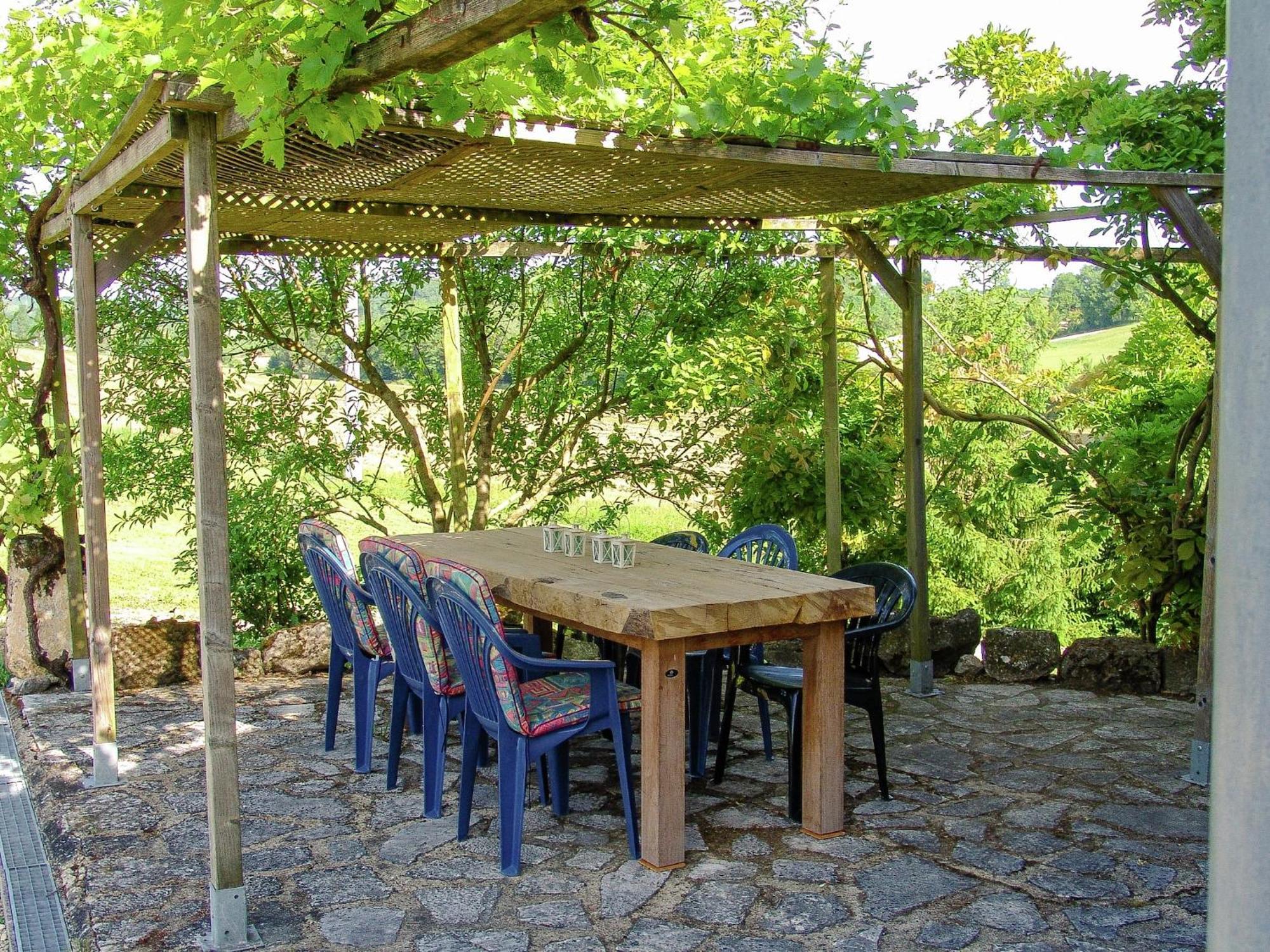 Snug Cottage In Saint Eutrope De Born With Pool Buitenkant foto